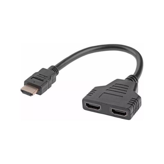 Narita NRT-4029 Hdmi Erkek-Hdmi Dişi X 2 Adaptör 30 Cm Kablo Çoklayıcı Splitter resmi
