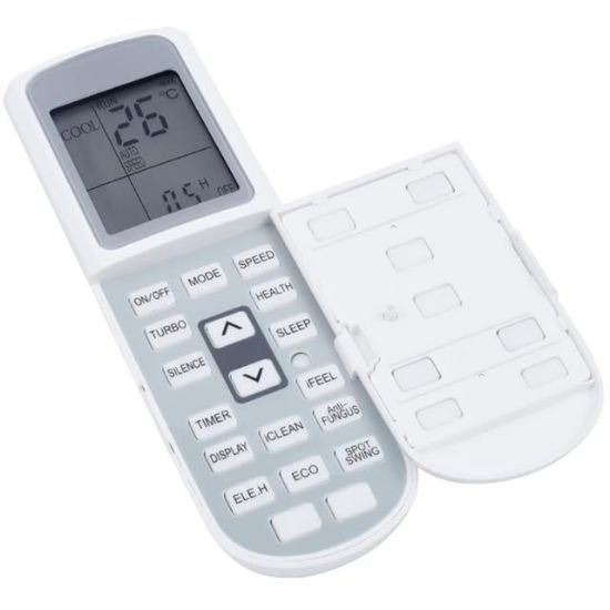 WEKO KK BAYMAK YKR-L/101E YKR-L/102E ELEGANT PLUS 9000 BTU KLİMA KUMANDASI resmi