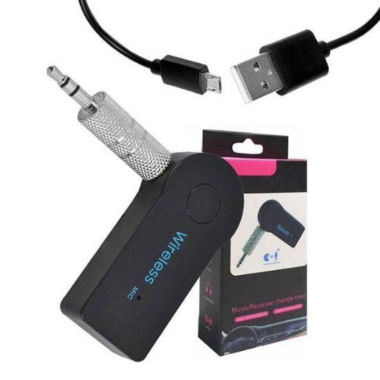 POWERMASTER PM-12767 MİKROFONLU ARAÇ BLUETOOTH ÇEVİRİCİ (ARAÇ AUX İLE KABLOSUZ BAĞLANTI) resmi