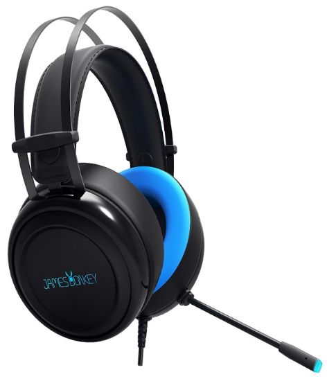 JAMES DONKEY 710 SİYAH 7.1 GAMING KULAKLIK resmi