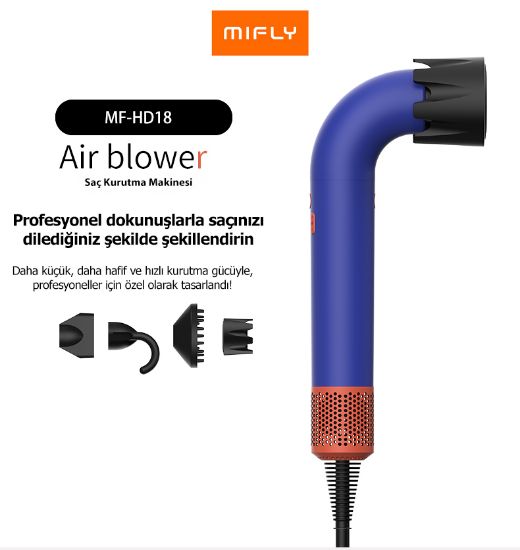 MIFLY SUPER HD18 HAIRDRYER MOR SAC KURUTMA MAK resmi