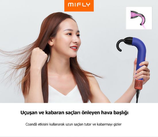 MIFLY SUPER HD18 HAIRDRYER MOR SAC KURUTMA MAK resmi