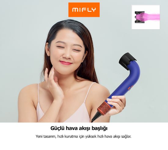 MIFLY SUPER HD18 HAIRDRYER MOR SAC KURUTMA MAK resmi
