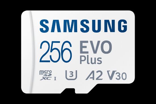 256GB SAMSUNG EVO PLUS MICROSDXC UHS-I U3 V30 A2 160MB/s MB-MC256SA/TR resmi