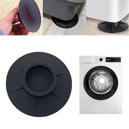 Sunup SN-28660 Çamaşır Makinesi Tabanlık Stoper Titreşim Engelleyici Kauçuk Ped resmi