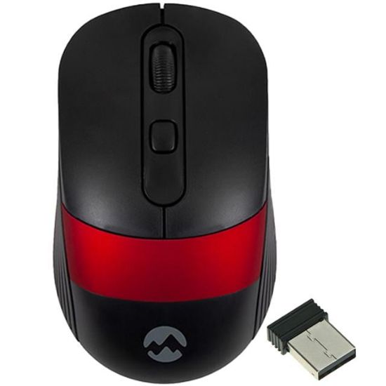 EVEREST SM-18 2.4 GHZ USB KABLOSUZ OPTİK MOUSE (GRİ*SİYAH*KIRMIZI) resmi
