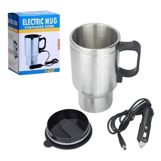 POWERMASTER PM-140Z PASLANMAZ ÇELİK 12 VOLT ARAÇ TERMOS (KLC A-103) resmi