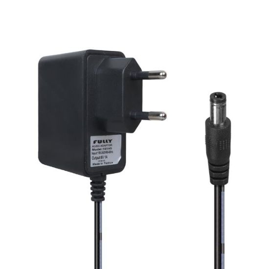 Fully 1614G 6 Volt 1 Amper 5.5*2.5 Mm Uçlu Priz Tipi Adaptör resmi