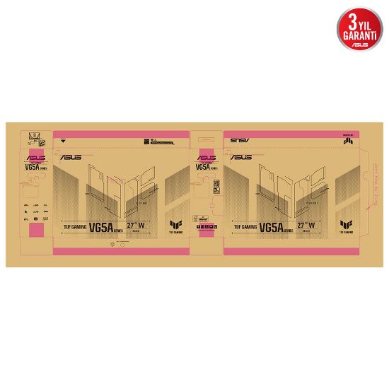 ASUS TUF GAMING VG279QM5A 27" 240HZ 0.3MS MONITOR resmi