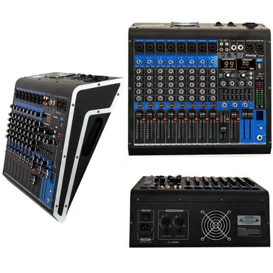 König Ka-8700 8 Kanal 2X350 Watt 99 Dsp Mıxer Amfi resmi