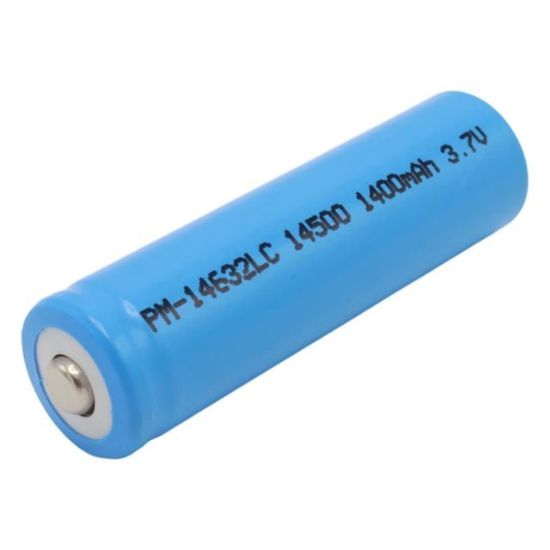POWERMASTER PM-14632 LC 14500 3.7 VOLT 1400 MAH ŞARJ EDİLEBİLİR EL FENERİ PİLİ resmi
