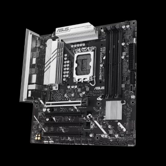 ASUS B860M MAX GAMING AX INTEL SOKET 1851 ANAKART resmi