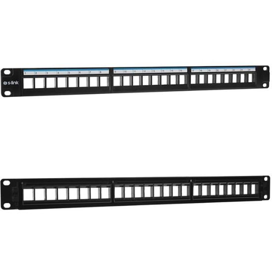 S-Link SL-F24N Jack'sız 24'lü Patch Panel resmi