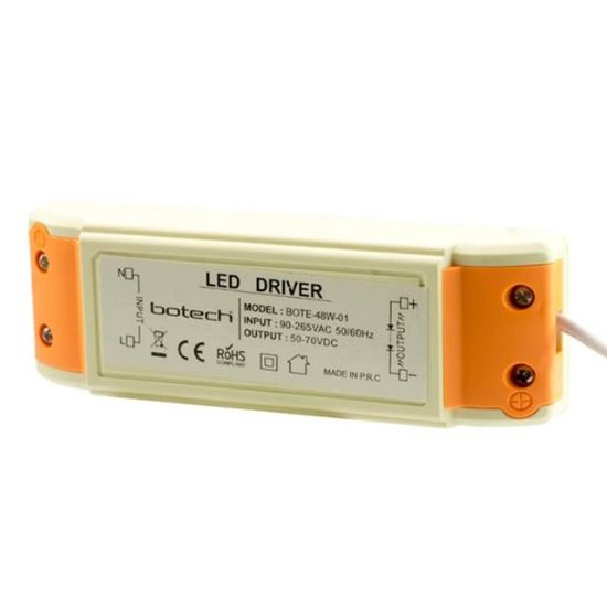 Botech 60x60 Panel Led Driver Adaptörü (50V-70V Dc) BOTE-48W-01 resmi