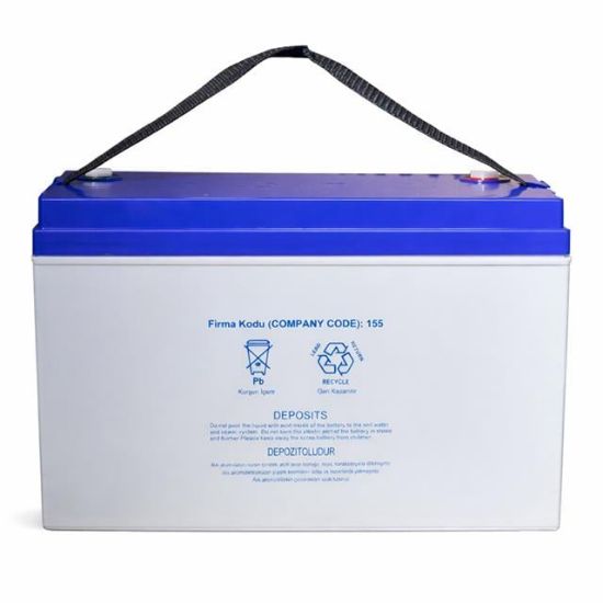 Yokohama YH-26919 12V 100Ah Tam Bakımsız Deep Cycle Jel Akü (330x172x218mm) resmi