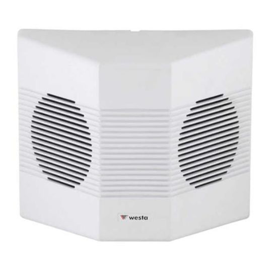 Westa WS-121T Beyaz 12 Cm Çift Yönlü 10 Watt 70-100V Trafolu Sütun Hoparlör resmi