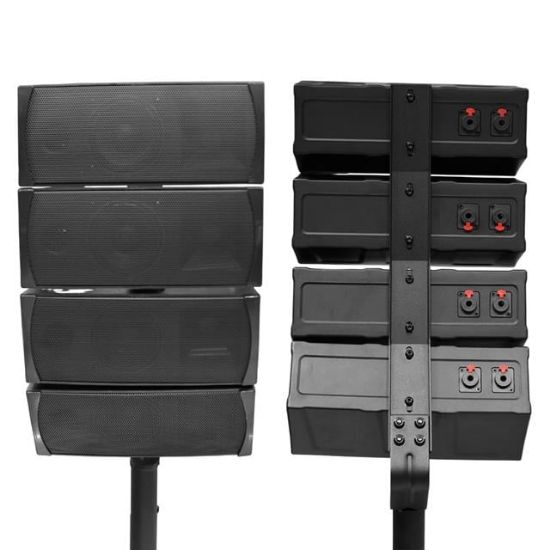 Shile PRZZ15A 500W RMS Aktif Line Array Ses Sistemi 15" Subwoofer 8x4" Uydu Hoparlör Takımı, Bluetooth/MP3/SD/FM/TWS Radyo Full Set resmi