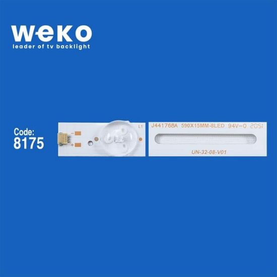 32INCH UNIVERSAL DLED 6V 2W 8 LEDLİ 59 CM 1,8 CM NO:1596 resmi