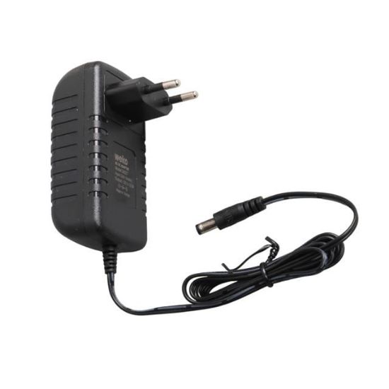 Weko 12 Volt - 2.5 Amper 5.5*2.5 Uçlu Yerli Üretim Plastik Kasa Priz Tipi Adaptör resmi