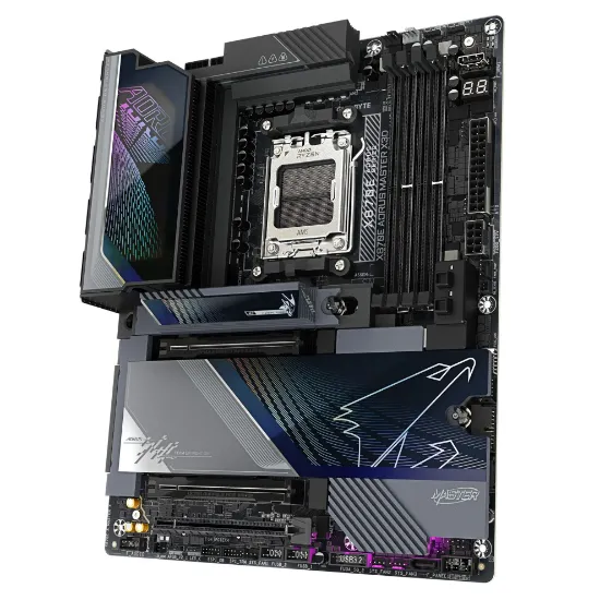 GIGABYTE X870E AORUS MASTER X3D DDR5 M.2 HDMI DP ATX AM5 resmi