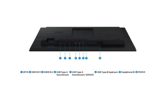 24 SAMSUNG LS24D400GAUXUF 5MS 100HZ FHD PİVOT resmi