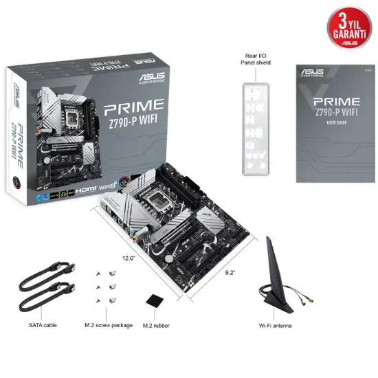 ASUS PRIME Z790-P WIFI DDR5 7200MHZ 1700P ATX resmi