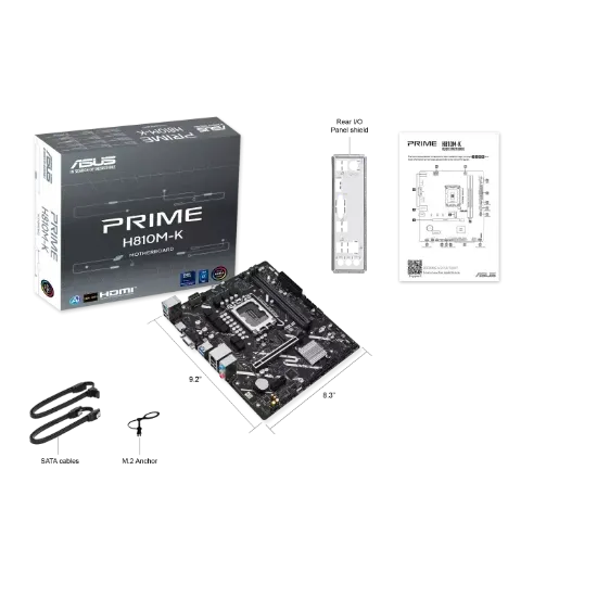 ASUS PRIME H810M-K INTEL H810 LGA1851 DDR5 ANAKART resmi
