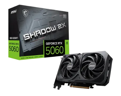 GEFORCE RTX 5060 8G SHADOW 2X OC MAX resmi