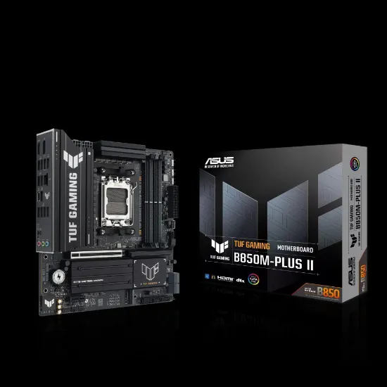 ASUS TUF GAMING B850M-PLUS II AM5 ANAKART resmi