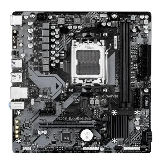 GIGABYTE B840M H DDR5 M.2 HDMI DP MATX AM5 resmi