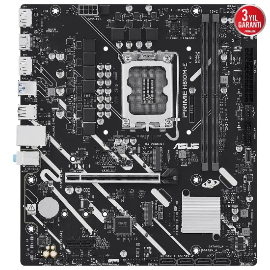 ASUS PRIME H810M-E-CSM INTEL 1851 ANAKART resmi