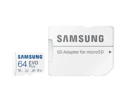 64GB SAMSUNG EVO PLUS MB-MC64SA/TR MICROSDXC resmi