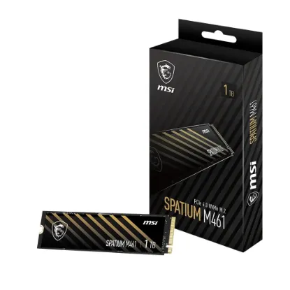 MSI SPATIUM M461 PCIE 4.0 NVME M.2 1TB resmi