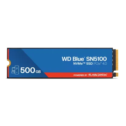 500GB WD BLUE SN5100 M.2 NVME 6600/5600MB/s WDS500G5B0E SSD resmi