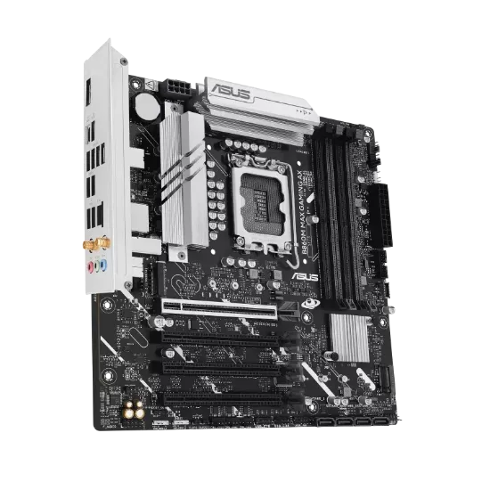 ASUS B860M MAX GAMING AX INTEL SOKET 1851 ANAKART resmi