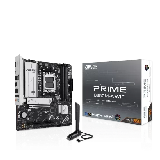 ASUS PRIME B850M-A WIFI AMD AM5 DDR5 ANAKART resmi