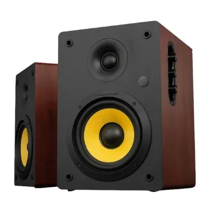 THONET VANDER KURBIS 2.0 72W CINEMA WOODEN SPEAKER resmi