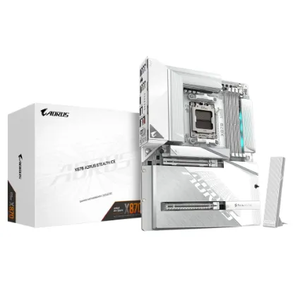 GIGABYTE X870 AORUS STEALTH ICE DDR5 M.2 HDMI DP ATX AM5 resmi