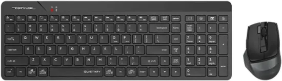 A4 TECH FG2400 Q SILENT 2.4 GHZ AİR2 SİYAH KLAVYE+MOUSE resmi