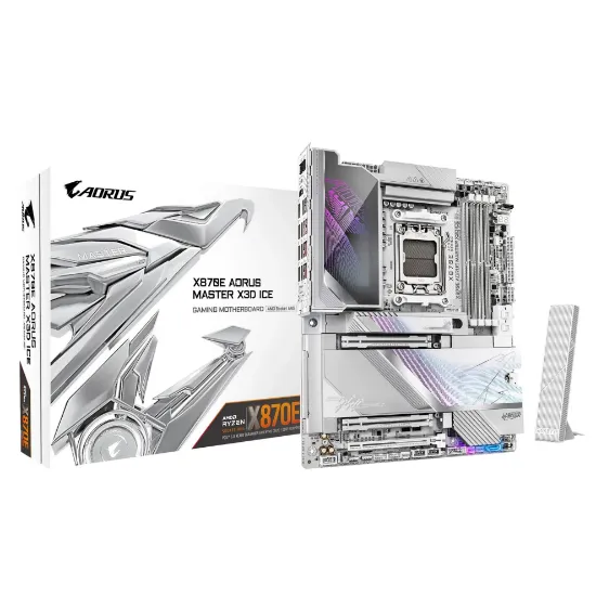 GIGABYTE X870E AORUS MASTER X ICE DDR5 M.2 HDMI DP ATX AM5 resmi