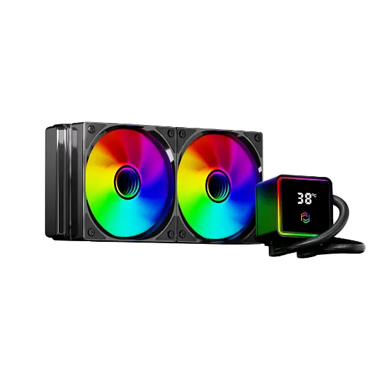 FRISBY FCL-240B ARGB 240 LIQUID COOLER BLACK resmi