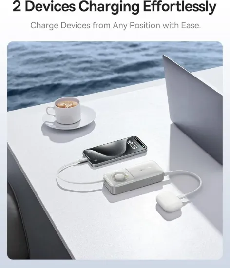 BASEUS FREE2PULL 30W 10.000MAH POWERBANK - GREY resmi