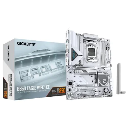 GIGABYTE B850 EAGLE WIFI7 ICE DDR5 M.2 HDMI DP ATX AM5 resmi
