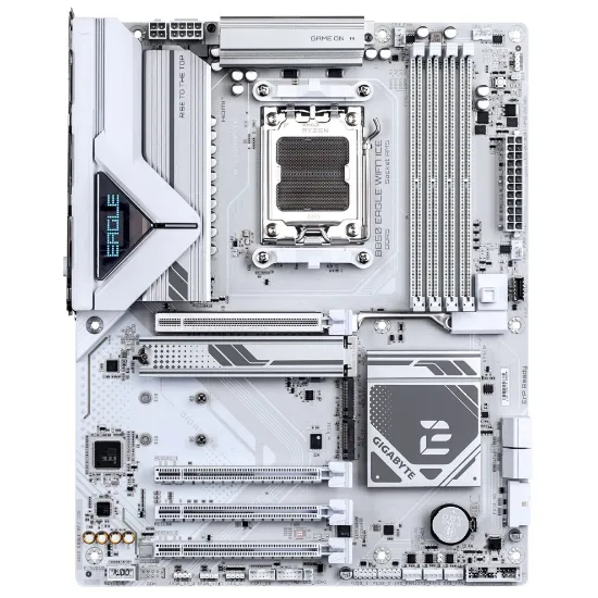 GIGABYTE B850 EAGLE WIFI7 ICE DDR5 M.2 HDMI DP ATX AM5 resmi