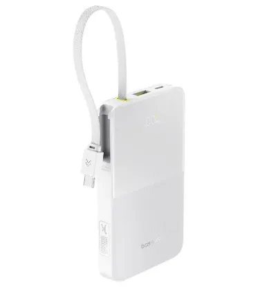 BASEUS ENERFILL FC51 BIPOW2 PRO 10000 22.5W BEYAZ resmi