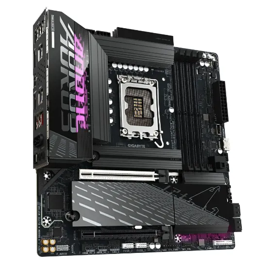 GIGABYTE B860M AORUS ELITE WIFI6E LGA1851 DDR5 9200MHz ANAKART resmi