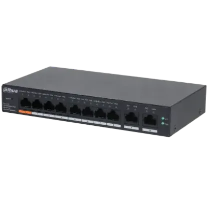 DAHUA CS4010-8ET-60 8XFE- 2XGE YÖNETİLEBİLİR 60W POE SWITCH resmi