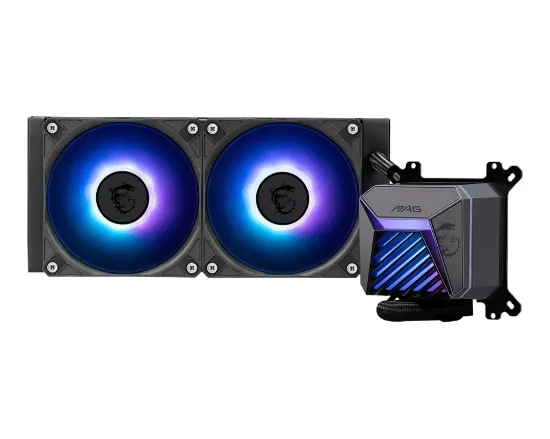 MSI MAG CORELIQUID A15 240 240MM SİYAH SIVI İŞLEMCİ SOĞUTUCU resmi