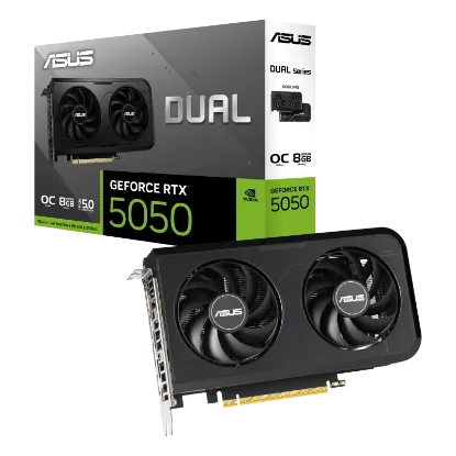 ASUS DUAL-RTX5050-O8G 128BIT VGA resmi