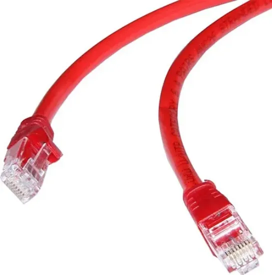 FLAXES FNK-6003K CAT6 30CM 23AWG KIRMIZI NETWORK KABLO resmi